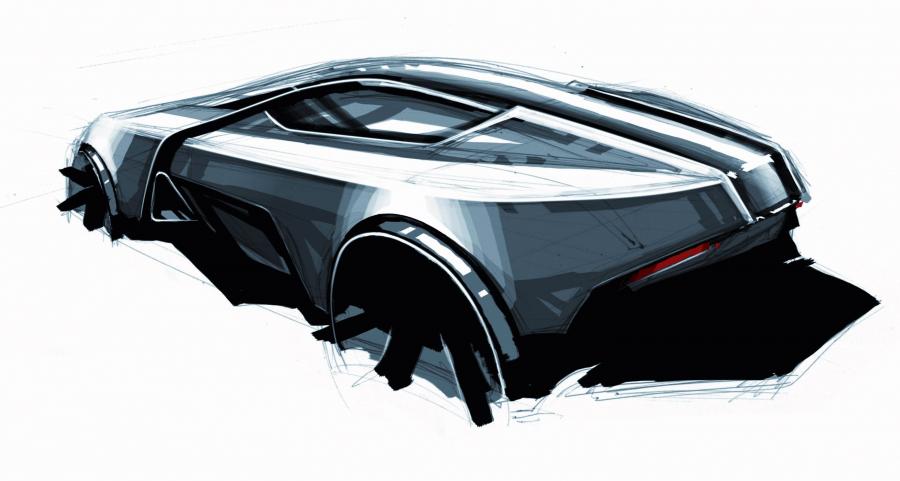 Эскиз Audi Intelligent Emotion Project 2009 года  (фото 10 из 18)
